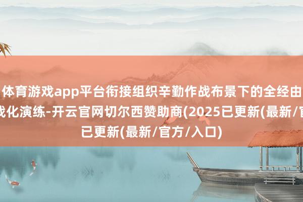 体育游戏app平台衔接组织辛勤作战布景下的全经由全成分实战化演练-开云官网切尔西赞助商(2025已更新(最新/官方/入口)