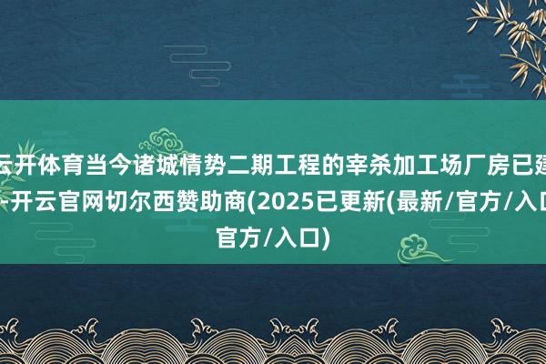 云开体育当今诸城情势二期工程的宰杀加工场厂房已建成-开云官网切尔西赞助商(2025已更新(最新/官方/入口)