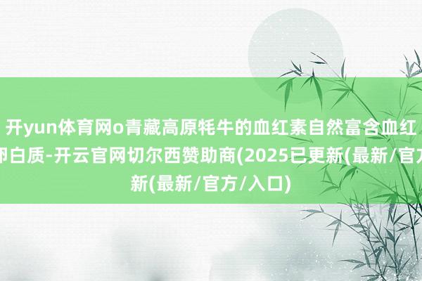 开yun体育网o青藏高原牦牛的血红素自然富含血红素铁和卵白质-开云官网切尔西赞助商(2025已更新(最新/官方/入口)